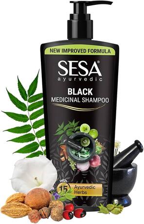 Sesa Ayurvedic Black Medicinal Shampoo